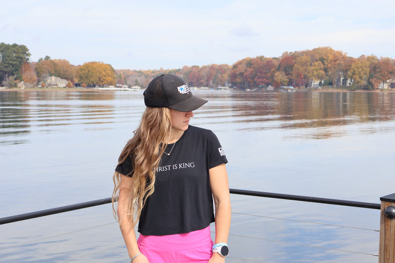 Christ is King Crop Top