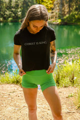 Christ is King Crop Top