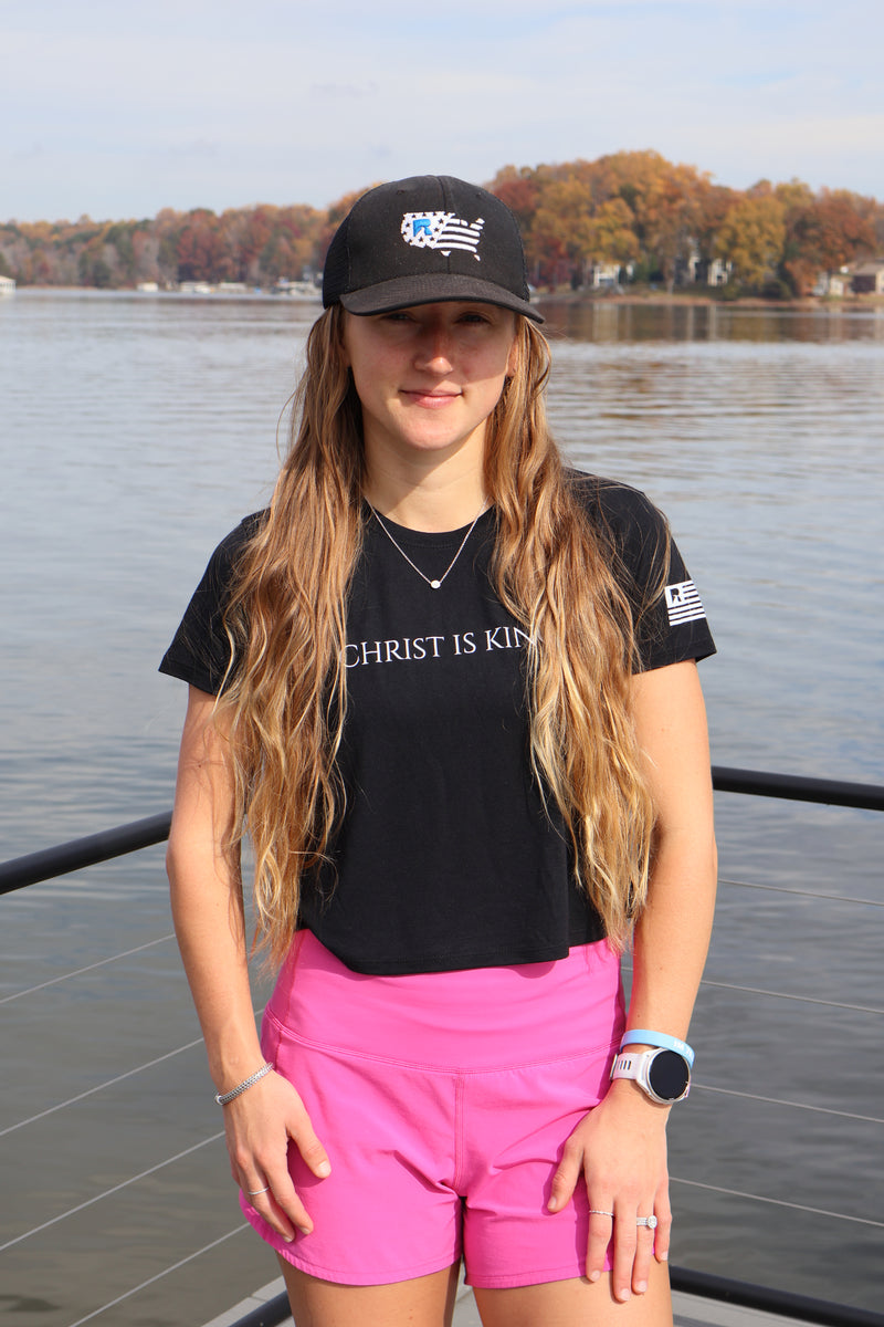 Christ is King Crop Top