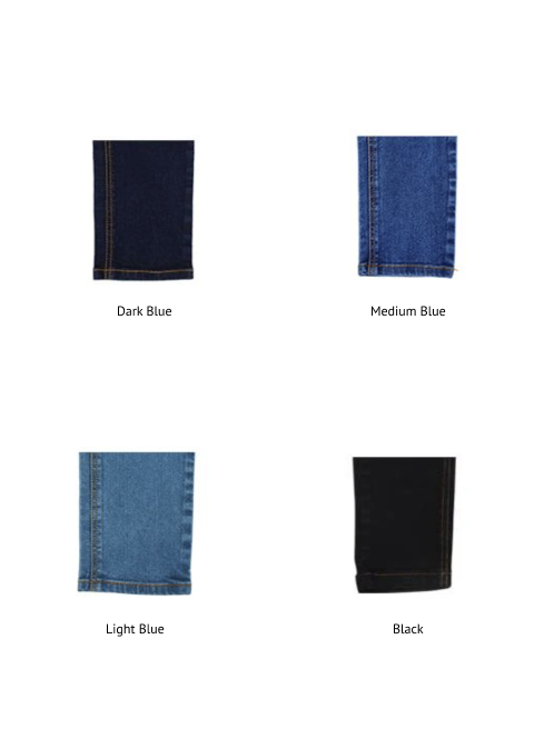 Women's Traditional 100% Cotton Custom Tailored Jeans